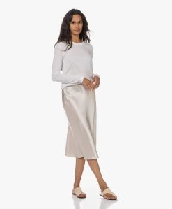 Vince Crush Satijnen Midi Rok - Champagne -JAMES PERSE WINKEL 230704 eec4f20c e59e 4d63 8948 c56469b56cd6