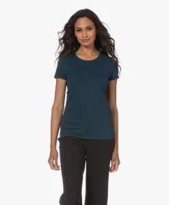 Majestic Filatures Jamie Deluxe Katoenen T-Shirt - Haute Mer