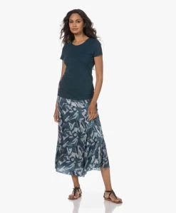 Majestic Filatures Jamie Deluxe Katoenen T-Shirt - Haute Mer -JAMES PERSE WINKEL 230706 16cb077e 43f3 45cb 943a 105e54a4be6b