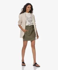 Anine Bing Aveline Stretch-Katoenen Cargo Rok - Army Green -JAMES PERSE WINKEL 230706 170ade75 6b2f 4033 875b e79a6eff8a5d