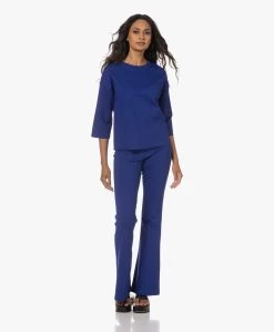 Lasalle Boxy Ponte Jersey T-Shirt - Royal -JAMES PERSE WINKEL 230706 316b1f1f 5dd2 4706 a5bf f8f44ee73cde