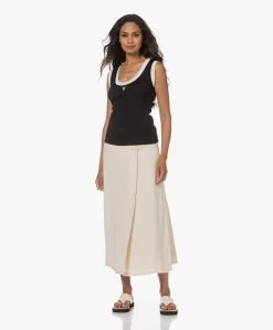 By Malene Birger Esra Crêpe Maxi Rok - Pearl -JAMES PERSE WINKEL 230706 36279ad6 775d 45b3 a599 208de72b38eb