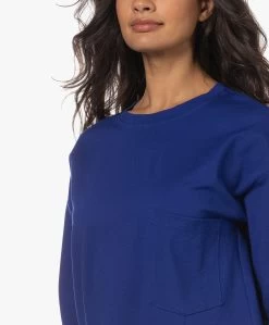 Lasalle Boxy Ponte Jersey T-Shirt - Royal -JAMES PERSE WINKEL 230706 5657ad04 f2d5 469b 8c1e 8b52941c0afe