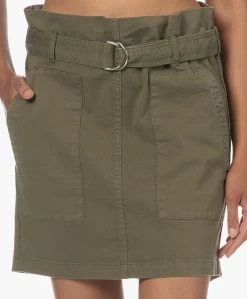 Anine Bing Aveline Stretch-Katoenen Cargo Rok - Army Green -JAMES PERSE WINKEL 230706 60b1e78e a153 4ee8 a86b 53e1c1a634a2