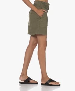 Anine Bing Aveline Stretch-Katoenen Cargo Rok - Army Green -JAMES PERSE WINKEL 230706 6f55343a 37de 469f 879e 219a72d7a3d7