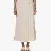 By Malene Birger Esra Crêpe Maxi Rok - Pearl
