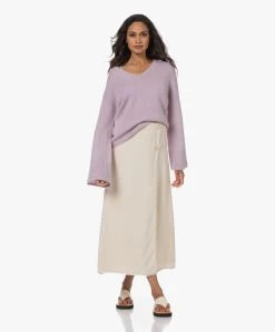 By Malene Birger Esra Crêpe Maxi Rok - Pearl -JAMES PERSE WINKEL 230706 bd46d358 fefd 4ce1 a261 64e86b5dfb1b