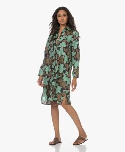 Lasalle Zijden Blousejurk Met Print - New York -JAMES PERSE WINKEL 230706 d2b2890c ee05 4278 a13b 8cdd224d2cdd