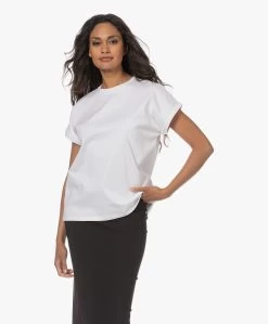 Majestic Filatures Heavy Cotton T-Shirt - Wit -JAMES PERSE WINKEL 230706 dfaec25c 1c87 47d5 a10e d743859a77b8