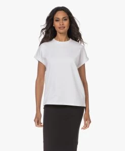 Majestic Filatures Heavy Cotton T-Shirt - Wit -JAMES PERSE WINKEL 230706 e120ec7f a341 4166 9e1f 139a7a1f650a