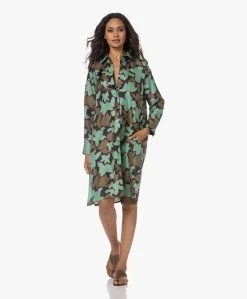 Lasalle Zijden Blousejurk Met Print - New York -JAMES PERSE WINKEL 230706 f6360b09 a0f8 4d18 9e70 31a5120c4c81