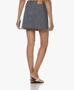 Pomandère Mini Denim Doorknooprok - Dirty Blue -JAMES PERSE WINKEL 230713 7a8d7e3b 2b6d 4a62 ba5d 271f03c5fca2