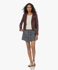 Pomandère Mini Denim Doorknooprok - Dirty Blue -JAMES PERSE WINKEL 230713 86088359 61b7 4833 8c12 5731e4c1242e