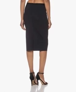 Japantky Nosi Jersey Kokerrok - Zwartblauw -JAMES PERSE WINKEL 230718 05376809 96f4 456f bff8 72734edb754f