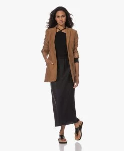 By Malene Birger Boshan Twill Maxi Rok - Zwart -JAMES PERSE WINKEL 230718 3628ec29 4827 44dd b44a bdf98b4dbeb6