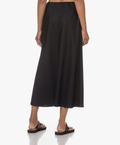 By Malene Birger Boshan Twill Maxi Rok - Zwart -JAMES PERSE WINKEL 230718 b01db4cf 2d84 491b 99bd 82799d3e5248