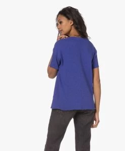 American Vintage Sonoma Slub Jersey T-Shirt - Vintage Royal Blue 18 American Vintage Sonoma Slub Jersey T-Shirt - Vintage Royal Blue -JAMES PERSE WINKEL 230720 4d068618 be90 4907 b60a 6212bd546be5