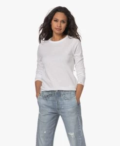 Rag & Bone The Slub Katoenen Longsleeve - Wit -JAMES PERSE WINKEL 230720 796809f6 286f 4e0e 9630 24e152d95fca