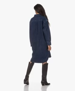 Denham Melrose Denim Jurk - Donkerblauw -JAMES PERSE WINKEL 230720 9bb42299 a8ba 4e79 b932 cd74fbd4bd0d