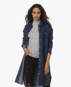 Denham Melrose Denim Jurk - Donkerblauw -JAMES PERSE WINKEL 230720 ab33c59e e5bb 4ed5 a5c6 9ae7375d5df3