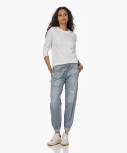 Rag & Bone The Slub Katoenen Longsleeve - Wit -JAMES PERSE WINKEL 230720 b0b30633 797f 4ab2 899a 7431dd4faafe