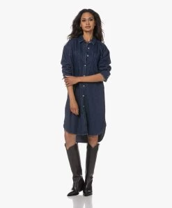 Denham Melrose Denim Jurk - Donkerblauw -JAMES PERSE WINKEL 230720 de0cf71b 667b 438f a2c3 80ebd8117a42