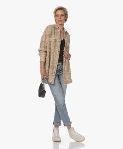 Iro Rodeo Linnen V-Hals T-Shirt - Zwart -JAMES PERSE WINKEL 230724 a5a3a4e2 96ca 46e4 a183 9f527cc262c0