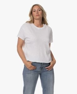 American Vintage Sonoma Slub Jersey T-Shirt - Wit -JAMES PERSE WINKEL 230725 0df619d0 13db 4c22 b853 45377e2007e7