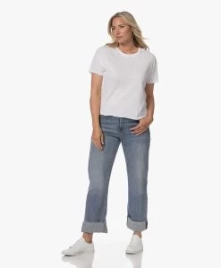 American Vintage Sonoma Slub Jersey T-Shirt - Wit -JAMES PERSE WINKEL 230725 296713b3 1d8e 4957 a5f0 e00c48f57407