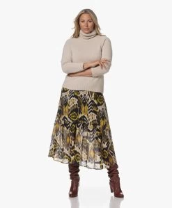 Kyra Vanessa Seersucker Print Rok - Yellow Curry -JAMES PERSE WINKEL 230725 5795adfd 0578 468b 9f4e ca083e83b6be
