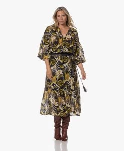 Kyra Vanessa Seersucker Print Rok - Yellow Curry -JAMES PERSE WINKEL 230725 b9e99ee4 75b7 49ac 87e7 35e680f59f8b