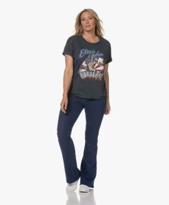 Daydreamer Elton John Rocket Man Boyfriend T-Shirt - Vintage Black -JAMES PERSE WINKEL 230725 f2e5a3b2 fe21 41f9 9ff0 e1c783a8b95b