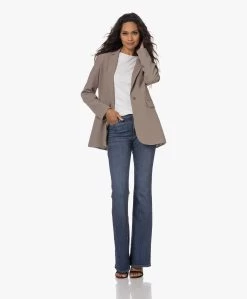 No Man'S Land Katoenen R-Hals Longsleeve - Wit -JAMES PERSE WINKEL 230727 8f5ebe30 101b 4f52 a1ca 9077f463b95b