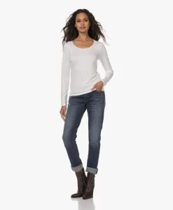 No Man'S Land Jersey Longsleeve T-Shirt - Ivoor -JAMES PERSE WINKEL 230727 a65bc1b8 8c93 4e7d 9905 c4e26a605308