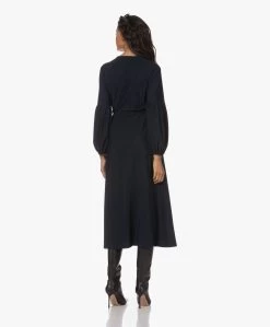 No Man'S Land Tech Jersey Overslagjurk - Dark Sapphire -JAMES PERSE WINKEL 230727 aa0d4c4f 865f 48ae b220 f3ec94303a77