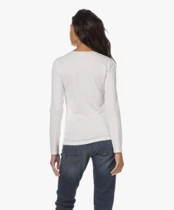 No Man'S Land Jersey Longsleeve T-Shirt - Ivoor -JAMES PERSE WINKEL 230727 b255eb76 de52 4c03 8281 16209fbc6906