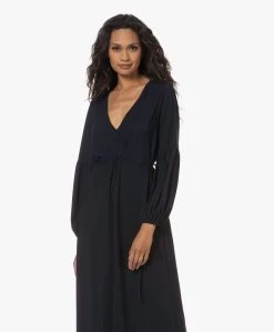 No Man'S Land Tech Jersey Overslagjurk - Dark Sapphire -JAMES PERSE WINKEL 230727 c979c6b9 01bc 4dc7 b103 56e2534ffa9f