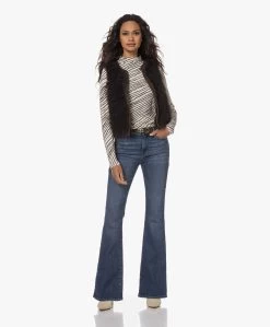 No Man'S Land Viscose Colshirt Met Streepdessin - Champagne -JAMES PERSE WINKEL 230727 db6e0e1c 0873 465e b8b5 518abc35d5d3