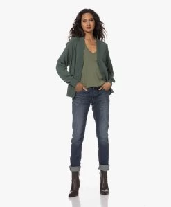 Denham Ramona Katoenen V-Hals T-Shirt - Four Leaf Clover -JAMES PERSE WINKEL 230727 f66f8b9e 8738 4160 898d cfdf7ef3db2d