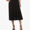 Norma Kamali Flared Midi Rok - Zwart -JAMES PERSE WINKEL 230801 010418f0 97c2 4683 a97c 991d73ba5177