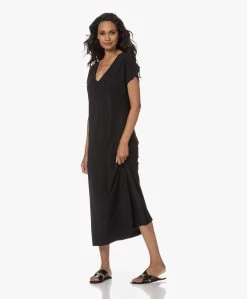 Japantky Hikari Travel Jersey Maxi Jurk - Diepzwart -JAMES PERSE WINKEL 230801 0d19bedc 1f89 4552 b372 7405e654eb21