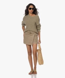 Rails Deanna Utility Mini Rok - Brown Olive -JAMES PERSE WINKEL 230801 2eb32f97 289d 4c03 b18b 5f946716cd69