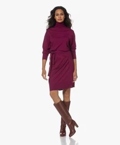 Vanessa Bruno Baltilda Wolmix Coljurk - Magenta -JAMES PERSE WINKEL 230801 9960f6ce 5ac8 4136 8901 d17be182aa4c