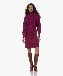 Vanessa Bruno Baltilda Wolmix Coljurk - Magenta -JAMES PERSE WINKEL 230801 fa281e7e 74ff 43ac 8c48 528f5a5720c8