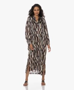 Diega Robila Viscose Satijn Print Jurk - Multi -JAMES PERSE WINKEL 230802 0f338171 11ce 40be 9332 c3197507ec6c