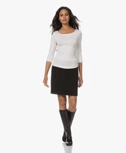 No Man'S Land T-Shirt Met Driekwartmouwen - Ivoor -JAMES PERSE WINKEL 230802 556c22e0 da8a 4f54 982f 4f8cffa1b32e