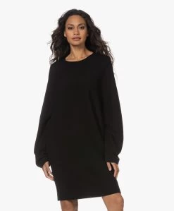 Drykorn Kadyra Naadloos Gebreide Wollen Mini Jurk - Zwart -JAMES PERSE WINKEL 230802 58e586b8 1dd6 4d28 9fe3 fb88d1ed390f