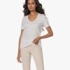Closed Linnen V-Hals T-Shirt - Wit -JAMES PERSE WINKEL 230802 a0af0375 7e89 4c2c bb16 acc546dd31c6
