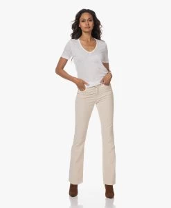 Closed Linnen V-Hals T-Shirt - Wit -JAMES PERSE WINKEL 230802 ee12ac77 2f5a 4339 ab07 8ee0a5de5224