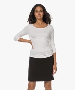 No Man'S Land T-Shirt Met Driekwartmouwen - Ivoor -JAMES PERSE WINKEL 230802 f32d5b61 4095 470c 83db cd048b783966